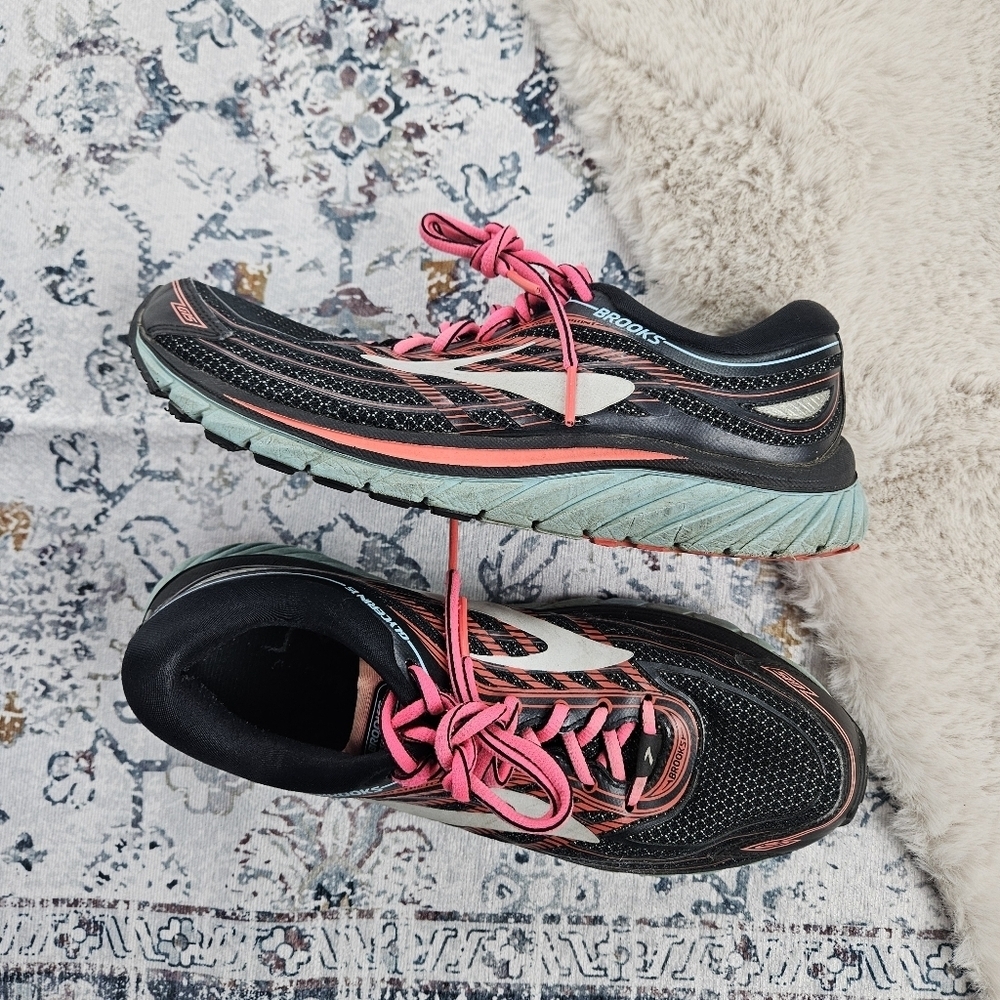 Brooks Glycerin 15 Running Shoes Super DNA Black Pink 1202471B099 US 9 - Picture 5 of 12